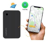 GPS lokátor ultratenký 85x45x2,5mm s bluetooth cez Apple Find My - solárny výdrž do 10 mesiacov