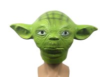 Maska na tvár Yoda – filmová maska zo Star Wars na karneval a Halloween