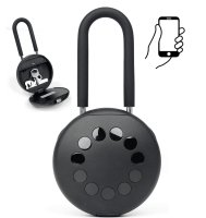 Bezpečnostní zámek s ocelovou tyčí 12 cm + Smart schránka s PIN kódem + Bluetooth smartphone aplikace