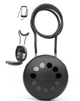 Bezpečnostní zámek s ocelovým lanem 90 cm + Smart schránka s PIN kódem + Bluetooth smartphone aplikace