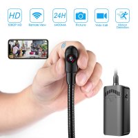 WiFi/P2P Mini Pinhole HD telecamera a collo di cigno Trasmissione LIVE