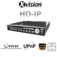 HD NVR-recorder voor 20 IP-camera's 720P/1080P 3TB + HDD