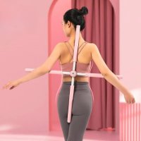 Cvičebná pomôcka na strečing – korekčné jogové a pilates palice na chrbát a plecia