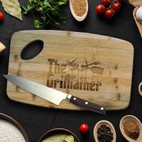 Doska kuchynská bambusová Grillfather 37 x 25 cm – 100 % bambus