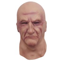 Maska na tvár starý muž Old man – silikónová maska na karneval a Halloween