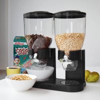 Dávkovač cereálií dvojitý – zásobník na 500 g vločiek a müsli