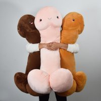 Vankúš plyšový penis – plyšák veľký darčekový 100 cm