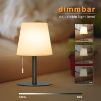 Stolová LED lampa na Li-on batériu vodeodolná s IP44 krytím aj do exteriéru