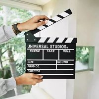 Klapka filmová režisérska – replika filmovej klapky 30×28 cm
