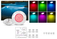 Svetlo do bazena RGB farebné LED 24W vodotesné IP68 pre osvetlenie na bazen