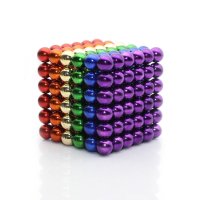 Kuličky na kreativní skládání Neocube - Magnetické kuličky barevné 5mm