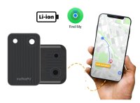 Ultratenký GPS lokátor s pripojením bluetooth 85x55x1,8mm pre Apple Find My - Li-on batéria výdrž do 25 mesiacov