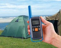 Walkie Talkie vysielačky pre turistiku, stavbu a outdoor – 22CH + VOX + LED