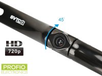 Cúvacia kamera HD 1280x720 s uhlom záberu 175° na zadnú ŠPZ s krytím IP68