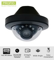 Mini DOME autobusová AHD kamera Full HD + objektív 3,6 mm + 10 IR LED nočné videnie + technológia WDR