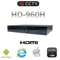 DVR rekordér se 4 vstupy, real time 960H, VGA, HDMI