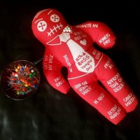 Voodoo figúrka Šéf – antistresová bábika so špendlíkmi