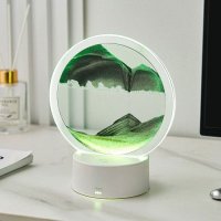 Lampa presýpacia RGB – LED lampa s farebným podsvietením stolová relaxačná