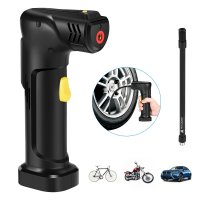 Smart USB pumpa na auto, bicykel a moto – prenosná kompresorová pumpa 120 PSI + LED svetlo + powerbanka