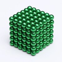 Magnetické guličky neocube v zelenej farbe 5mm