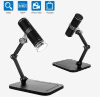 Mikroskop digitálny na mobil s FULL HD 1000x + Wifi (iOS / Android) + 8x LED