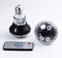 WiFi HD камера в крушката + Детектор на движение + IR LED