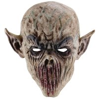 Maska na obličej upír vampír – halloweenská maska pro dospělé i děti