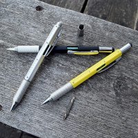 Multifunkčné pero pre majstrov 6v1 - Pero s náradím s vodováhou, skrutkovačom