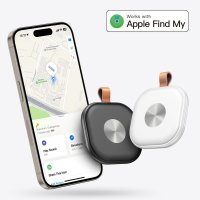Malý gps lokátor s bluetooth na kluce klucenka - vyhladavac klucov na mobil (Apple Find My)