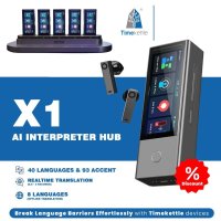 Timekettle X1 prekladač - AI HUB simultánny preklad reči pre až 20 osôb