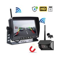 Kit retromarcia solare - Monitor 7" + telecamera magnetica wifi HD 720P