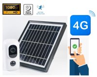 Bezpečnostná kamera dobíjaná slnečnou energiou s 5200 mAh bateriou + micro sd nahrávanie + obojsmerná komunikácia