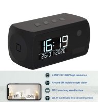 Камера за будилник FULL HD WiFi + IR LED + живот на батерията 1 година