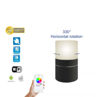 Cámara WiFi FULL HD en lámpara de mesa LED con detección de movimiento