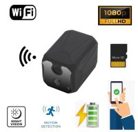 Mini telecamera WiFi FULL HD + visione notturna 10M + rilevamento del movimento