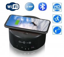 FULL HD WiFi kamera garsiakalbyje 3W + Bluetooth 5.0