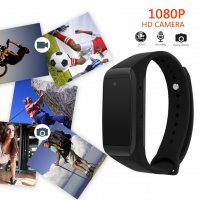Câmera FULL HD em forma de pulseira de relógios esportivos e WiFi