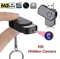 Spy camera USB flash drive with HD video + sound recording and motion detection