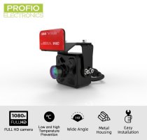 Caméra de voiture en métal FULL HD + objectif WDR AHD 3,6 mm avec support 3M