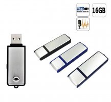 Spion ljudinspelare gömd i USB-nyckel + 16 GB minne