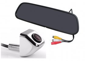 Parking wifi camera set with rear-view mirror with 4.3" LCD