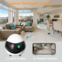 Enabot EBO SE - robot espion avec caméra FULL HD télécommandé via WiFi/P2P APP