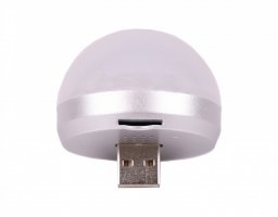 Avrundet USB-kamera med FULL HD og LED-lys
