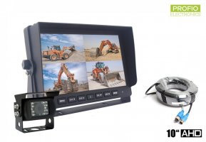 Caméra de stationnement avec moniteur 10" HD - Ensemble de sauv