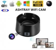 Asbak camera spion FULL HD + Wifi + bewegingsdetectie