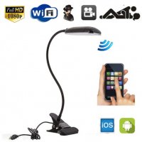 Wifi camera in lamp with Full HD and IR LED