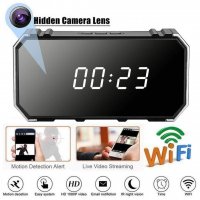 4K camera in alarm clock WiFi and motion detection + IR LED