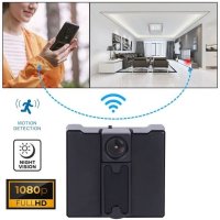 Mini spy pinhole κάμερα με ανάλυση FULL HD με ανίχνευση κίνησης + WiFi/P2P.