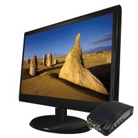 LCD monitor 19" s VGA a externí BNC vstup
