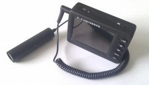 E-Bullet-camcorder + 2,5-inch LCD-scherm
